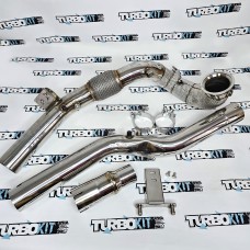 Даунпайп VW Golf R Mk8 AUDI S3 8Y AWD EA888 GEN4 с Heat shield Даунпайп VW Golf R Mk8 AUDI S3 8Y AWD EA888 GEN4 с Heat shield